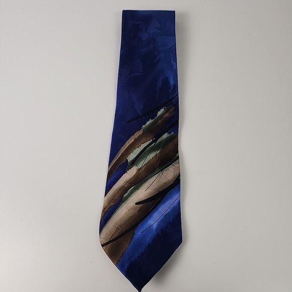 J. Garcia Other - J Garcia Limited Edition Tie Man With Green Turtleneck Collection Forty-One Silk